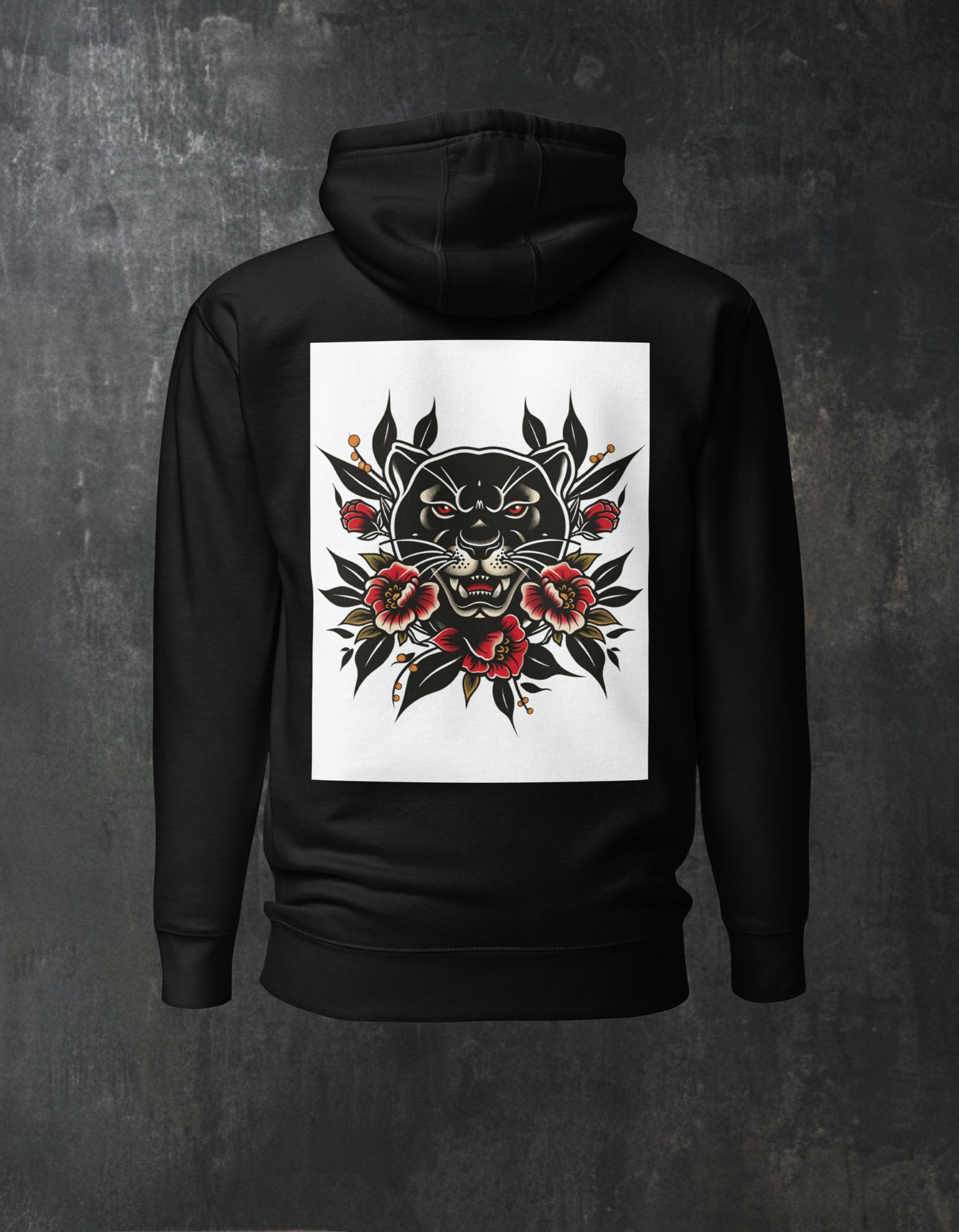 Old School Panther Premium Hoodie