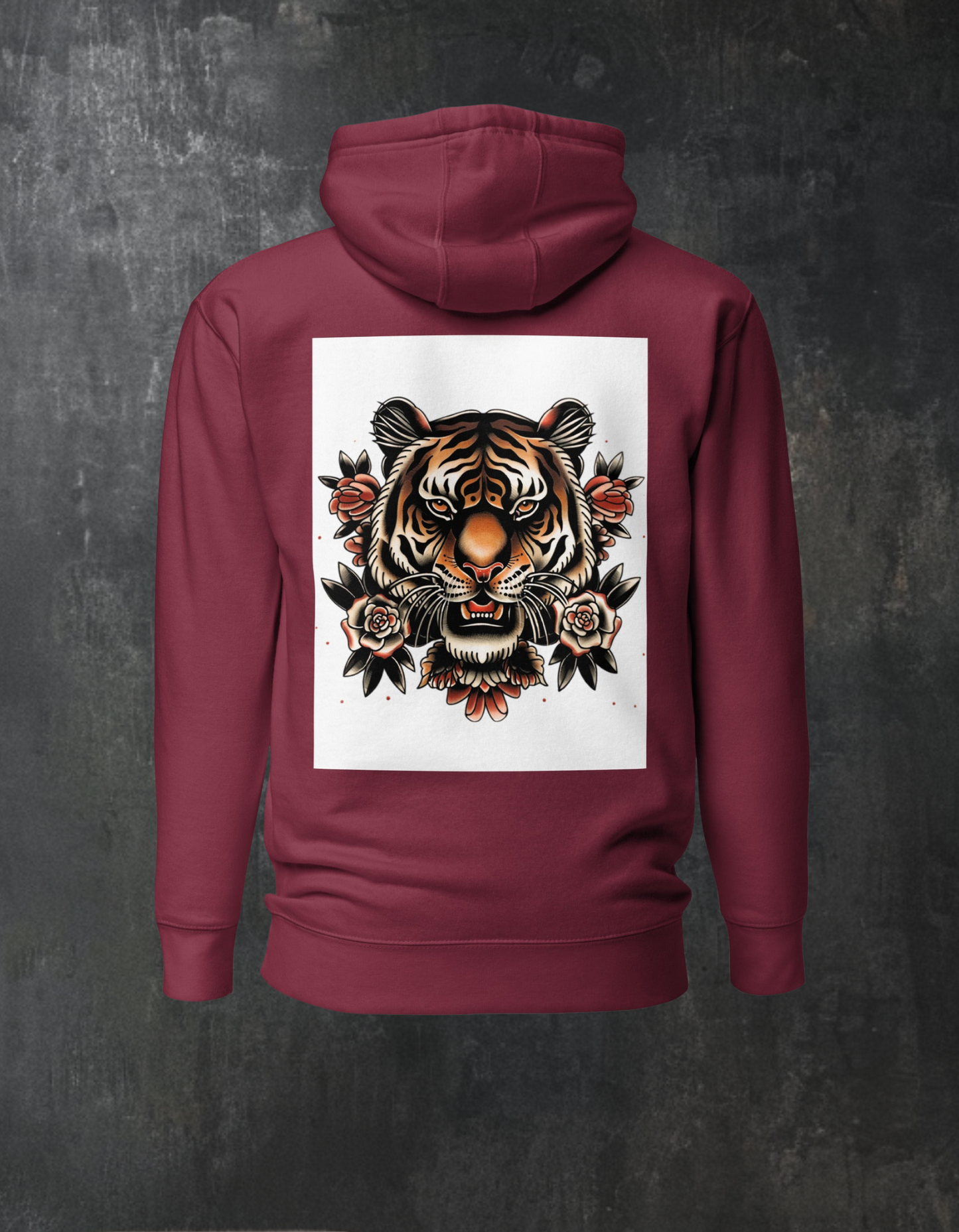 Old School Tiger Premium Hoodie